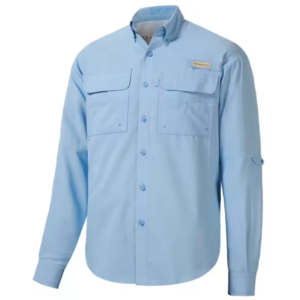 BASSDASH Men's UPF 50 Long Sleeve Fishing Button Down Shirt Performance Quick Dry FS21M