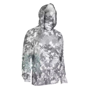 Fishing Shirt Summer Performance Fishing Clothing Men's Long Sleeve Uv Protection Mask Fishing Hooded Shirts Upf